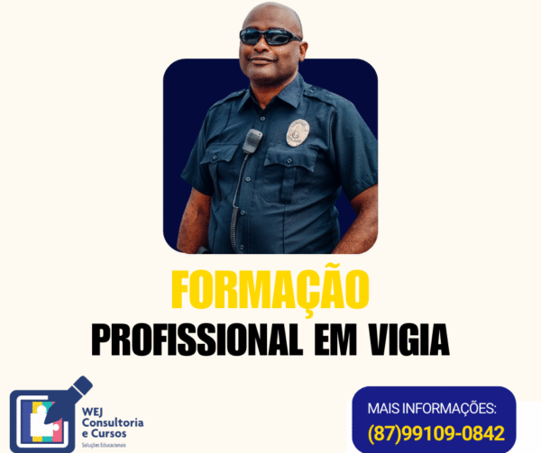 FORMAÇÃO PROFISSIONAL EM VIGIA